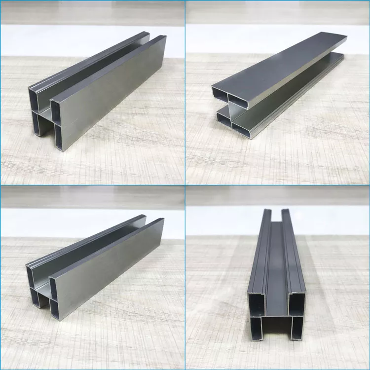 Headrail en acero inoxidable para particiones de baños marca KCROWNE