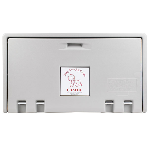 Cambiador de bebe Horizontal y antimicrobial Gamco