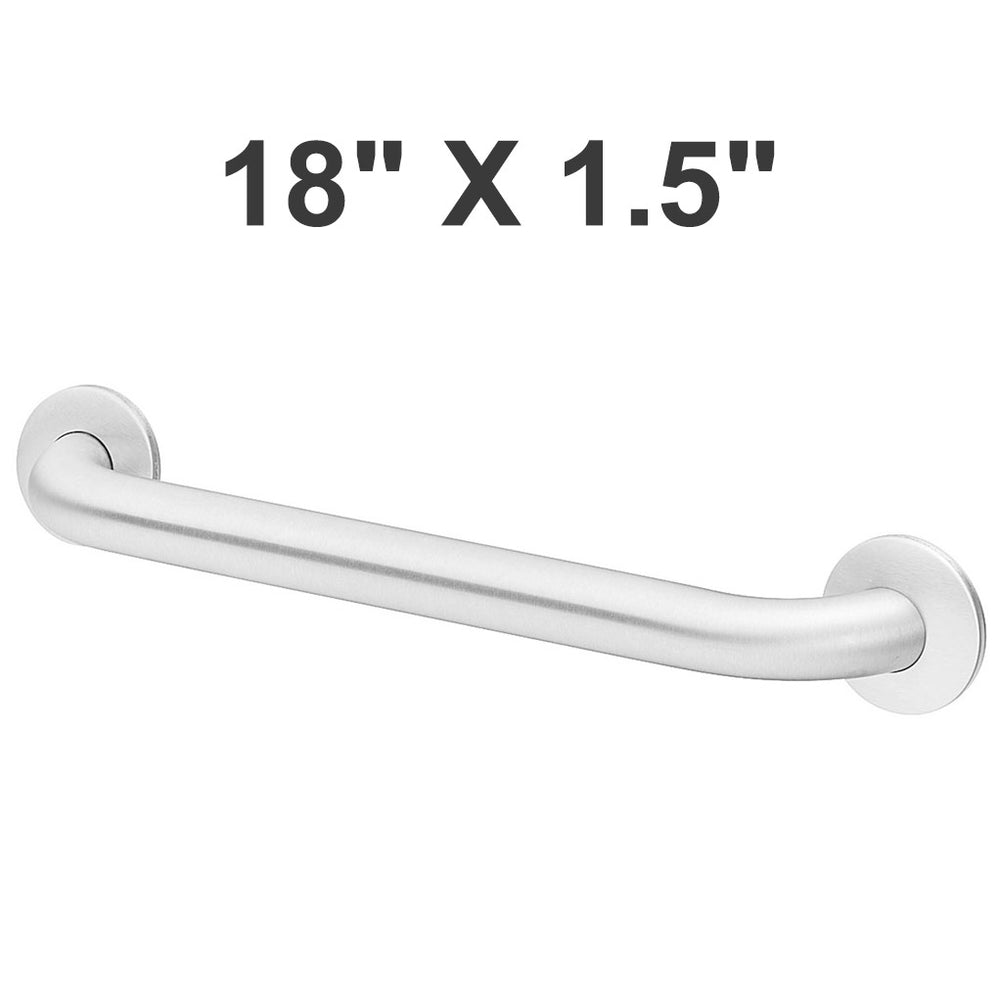 Barra recta para discapacitados en acero inoxidable  1 1/2&quot; marca Bradex