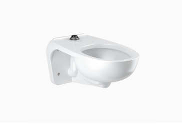 Inodoro Fluxómetro aéreo sujeto a pared Sloan con descarga 1.28gpf/4.8lpf