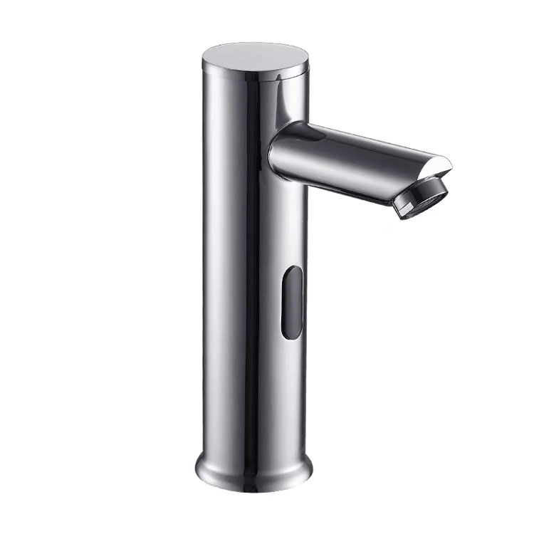 Griferia con sensor cilindrica AC-DC marca Gizero