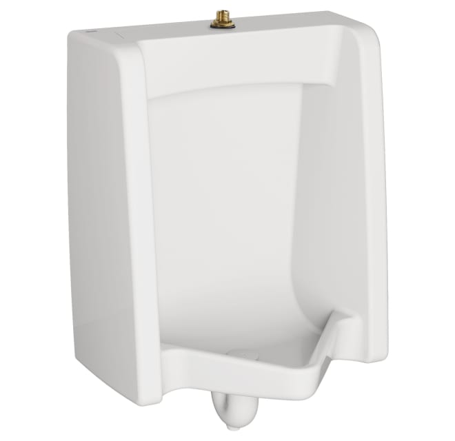 Urinal de fluxometro Washbrook entrada 3/4&quot; con descarga  (0.5 Lpf to 3.8 Lpf) y desagüe 2&quot; American Standard