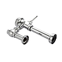 Fluxometro P/inodoro con descarga 1.6gpf/6.0lpf marca Watersino