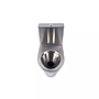 Inodoro elongado de dos piezas penitenciario en acero inoxidable con sistema dual flush 1.6gpf/6.0lpf