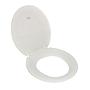 Asiento Redondo P/Inodoro Heavy Duty Blanco marca Ez-Flo
