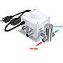 Grifería con sensor automática nickelaada AC-DC 110/V para lavamanos marca Primsoft