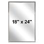 Commercial Restroom Mirror, Channel Frame, marca Bradex
