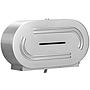 Dispensador de papel higiénico de doble rollo tamaño extra grande Marca Bradley