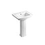 Lavabo de pedestal Archer, con perforación para grifería monomando