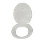Asiento Redondo P/Inodoro Heavy Duty Blanco marca EZ-FLO